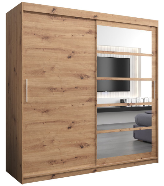 Szafa przesuwna garderoba ROMA 01 200 artisan + artisan 96964