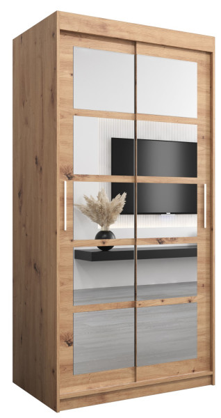 Szafa przesuwna garderoba ROMA 02 100 artisan + artisan 97555