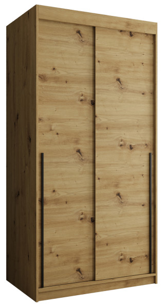 Szafa przesuwna Garderoba SIMA T 100 artisan + u. czarny 1078613