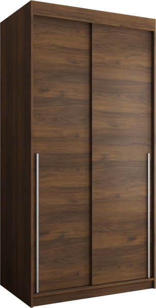 Szafa przesuwna Garderoba SIMA T 100 orzech + u. srebrny 1078619