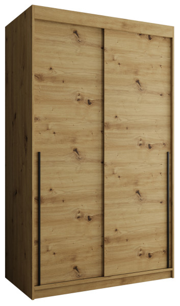 Szafa przesuwna Garderoba SIMA T 120 artisan + u. czarny 1078541