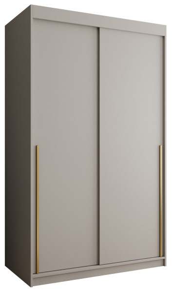 Szafa przesuwna Garderoba SIMA T 120 kaszmir + u. złoty 1078611
