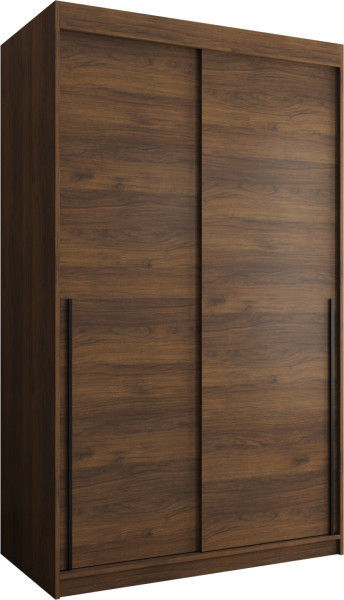 Szafa przesuwna Garderoba SIMA T 120 orzech + u. czarny 1078630