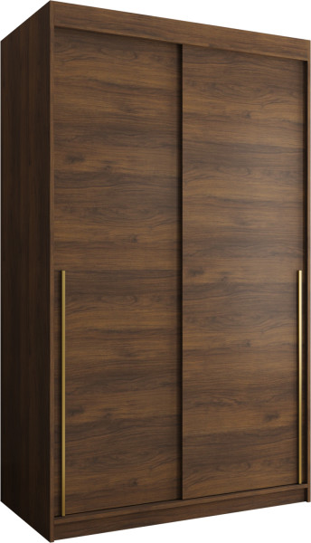 Szafa przesuwna Garderoba SIMA T 120 orzech + u. złoty 1078609