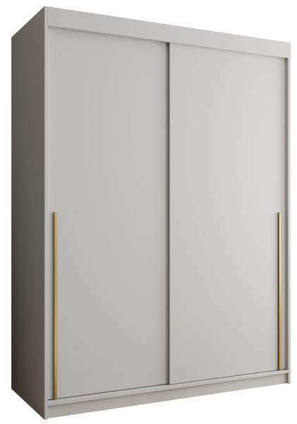 Szafa przesuwna Garderoba SIMA T 150 biały + u. złoty 1078598