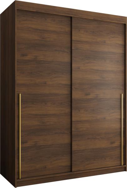 Szafa przesuwna Garderoba SIMA T 150 orzech + u. złoty 1078582