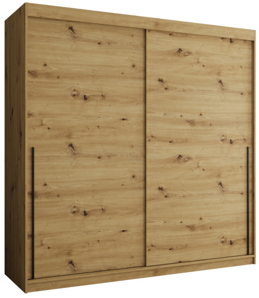 Szafa przesuwna Garderoba SIMA T 200 artisan + u. czarny 1078536