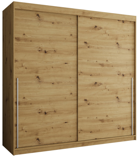 Szafa przesuwna Garderoba SIMA T 200 artisan + u. srebrny 1078638