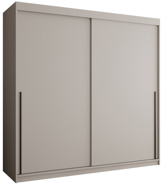 Szafa przesuwna Garderoba SIMA T 200 kaszmir + u. czarny 1078631
