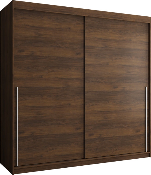Szafa przesuwna Garderoba SIMA T 200 orzech + u. srebrny 1078632