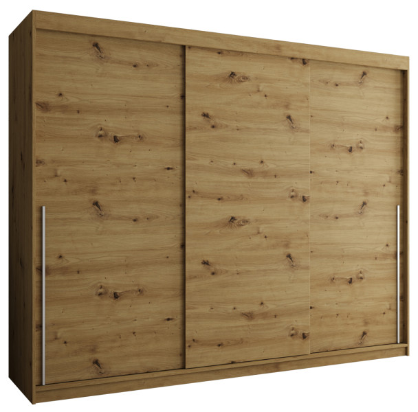 Szafa przesuwna Garderoba SIMA T 250 artisan + u. srebrny 1078591