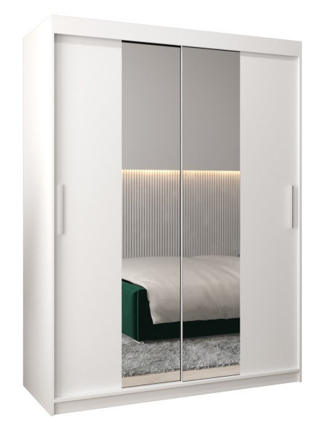 Szafa przesuwna Garderoba Tokyo 1 150 biały + biały 78154
