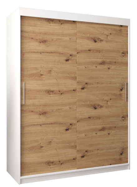 Szafa przesuwna Garderoba Tokyo 150 biały + artisan 82207
