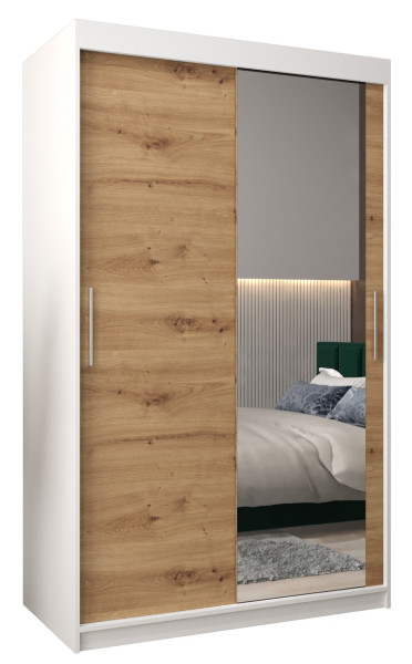 Szafa przesuwna Garderoba Tokyo 2 120 biały + artisan 78250
