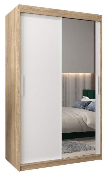 Szafa przesuwna Garderoba Tokyo 2 120 sonoma + biały 78262
