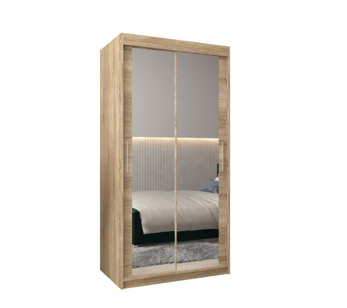 Szafa przesuwna Garderoba Tokyo 3 100 sonoma + sonoma 760763