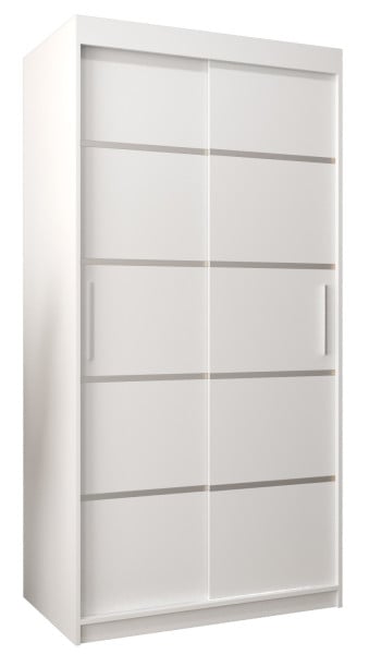 Szafa przesuwna Garderoba Verona 1 100 biały + biały 90149