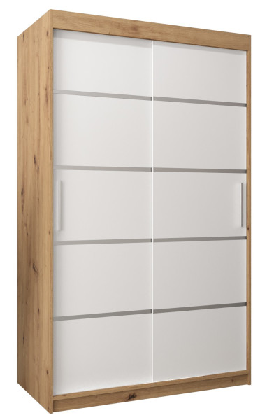 Szafa przesuwna Garderoba Verona 1 120 artisan + biały 90732