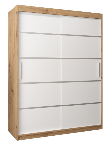 Szafa przesuwna Garderoba Verona 1 150 artisan + biały 90650