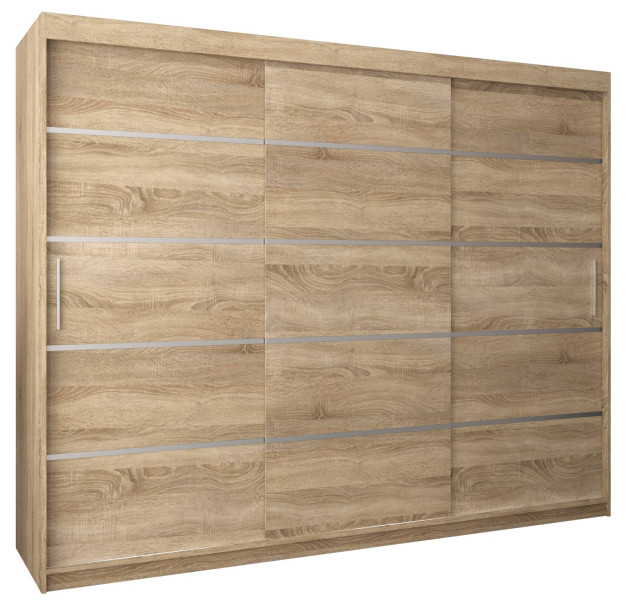 Szafa przesuwna Garderoba Verona 1 250 sonoma + sonoma 90269