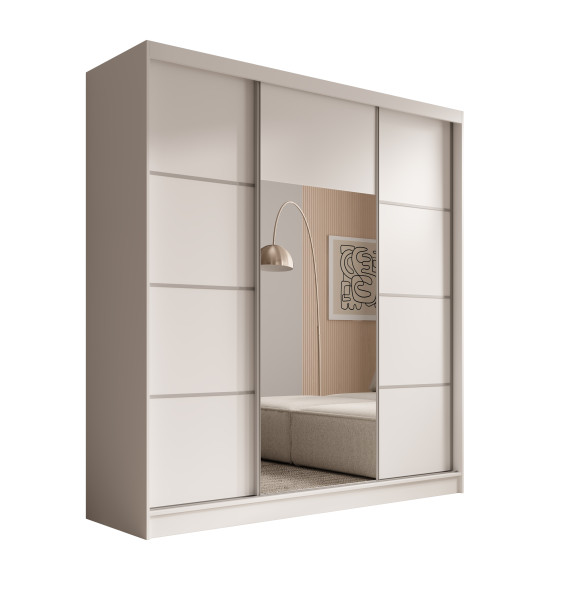 Szafa Przesuwna Keri 200 Biały 1006081