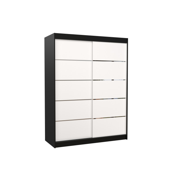 Szafa przesuwna LUFT 150 Black 1012160
