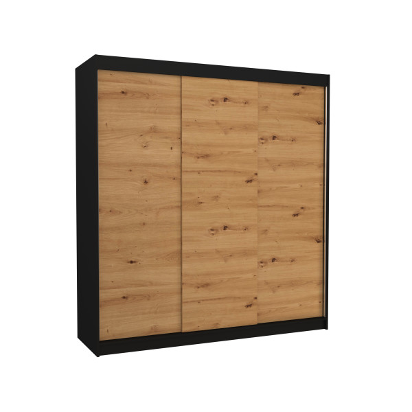 Szafa przesuwna MEGAN 200 Black 1005932