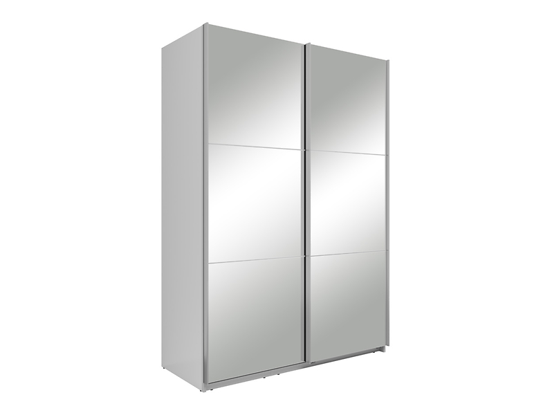 Szafa przesuwna Neo 150 cm z lustrem biała 828737