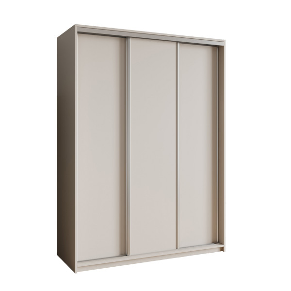 Szafa przesuwna NISSE 150 cm Kaszmir + Satyna 740751