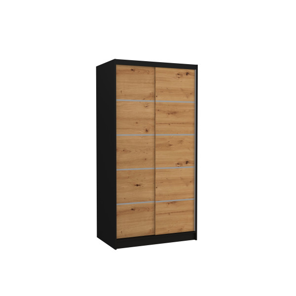 Szafa przesuwna RIVA 100 Black 1005825