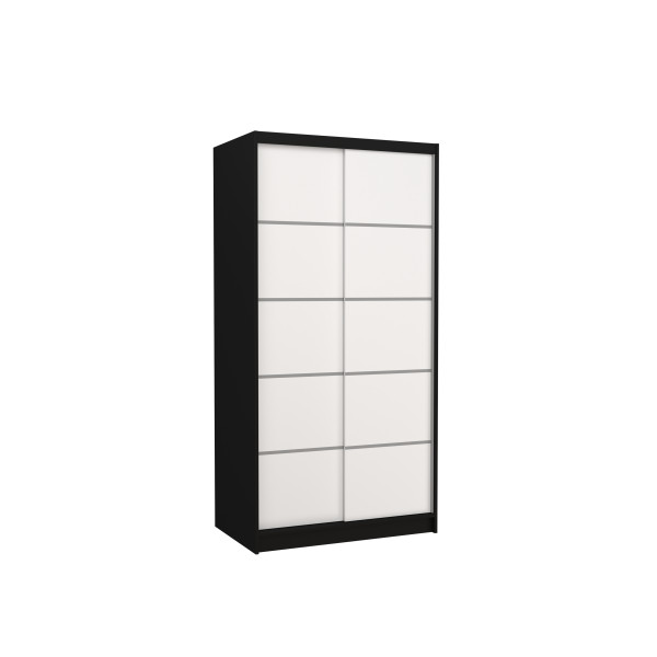Szafa przesuwna RIVA 100 Black 1005815