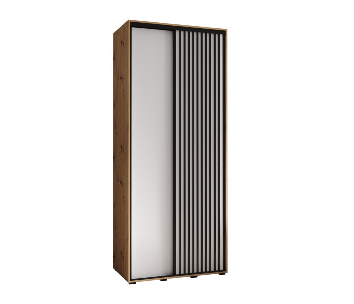 Szafa przesuwna SAPPORO 1 100 gł. 45 artisan/biały 325066