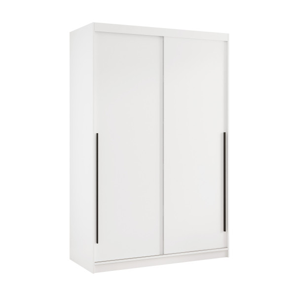 Szafa przesuwna SILENTE 140cm z półkami i drążkiem 1005823