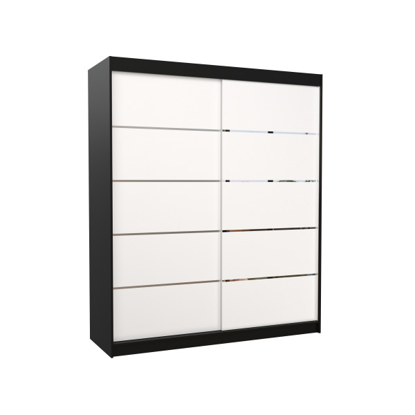Szafa przesuwna SPECTRA 180 Black 1006041