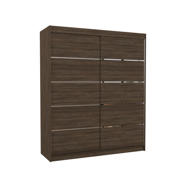 Szafa przesuwna SPECTRA 180 Choco 1006100