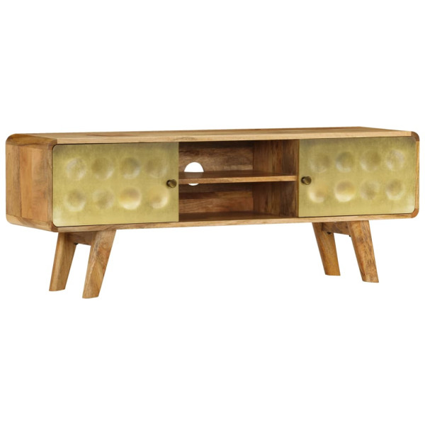 Szafka pod telewizor lite drewno mango 120 x 30 x 45 cm 867871