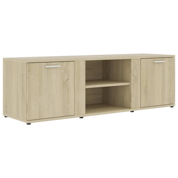 Szafka Pod Telewizor Półka Stolik RTV Brązowy 120x34x37 cm 770955