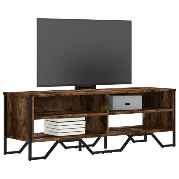 Szafka Pod Telewizor Półka Stolik RTV Brązowy 122x34x41 cm 764423