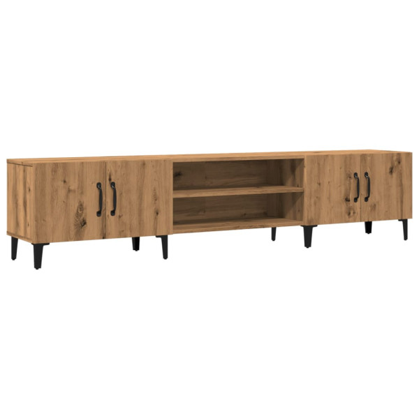 Szafka Pod Telewizor Półka Stolik RTV Brązowy 180x31.5x40 cm 765072