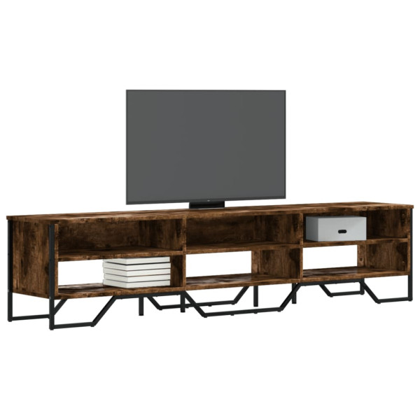Szafka Pod Telewizor Półka Stolik RTV Brązowy 180x34x41 cm 764422