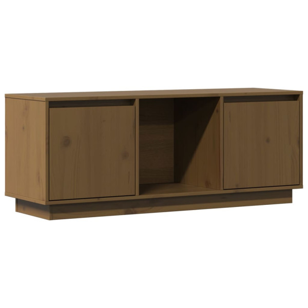 Szafka pod Telewizor Rtv Brąz Mat Nowoczesny Salon 110,5x35x44cm 762061
