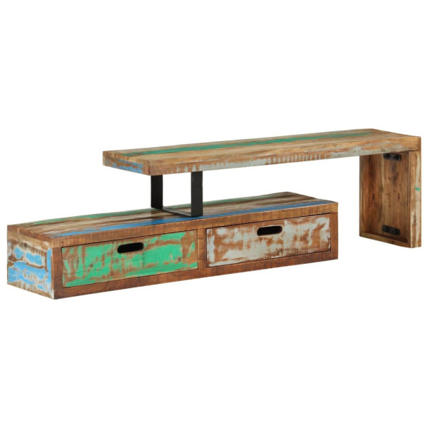Szafka pod Telewizor Rtv Brąz Mat Nowoczesny Salon 112x30x40cm 762168