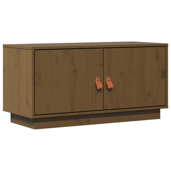 Szafka pod Telewizor Rtv Brąz Mat Nowoczesny Salon 80x34x40cm 762250