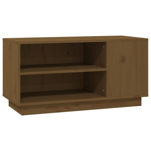 Szafka pod Telewizor Rtv Brąz Mat Nowoczesny Salon 80x35x40,5cm 762034