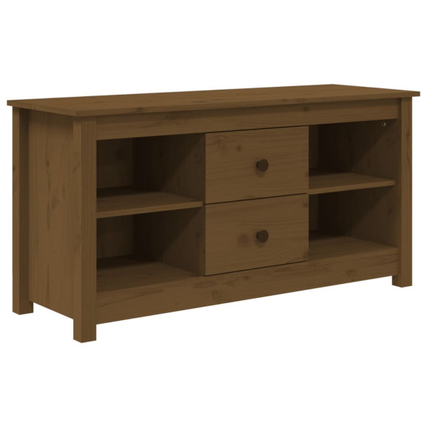 Szafka pod Telewizor Rtv Brąz Mat Szuflady Nowoczesny 103x36,5x52cm 761979