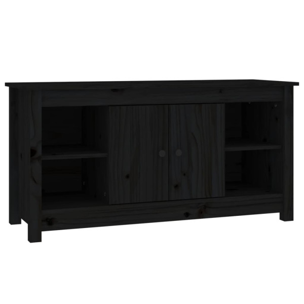 Szafka pod Telewizor Rtv Czarny Mat Drzwiczki Nowoczesny 103x36,5x52cm 761987