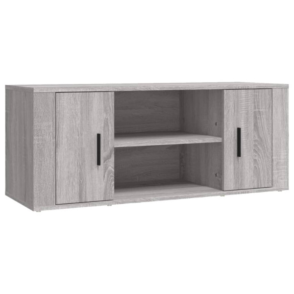 Szafka pod Telewizor Rtv Szary Mat Drzwiczki Nowoczesny 100x35x40cm 762456