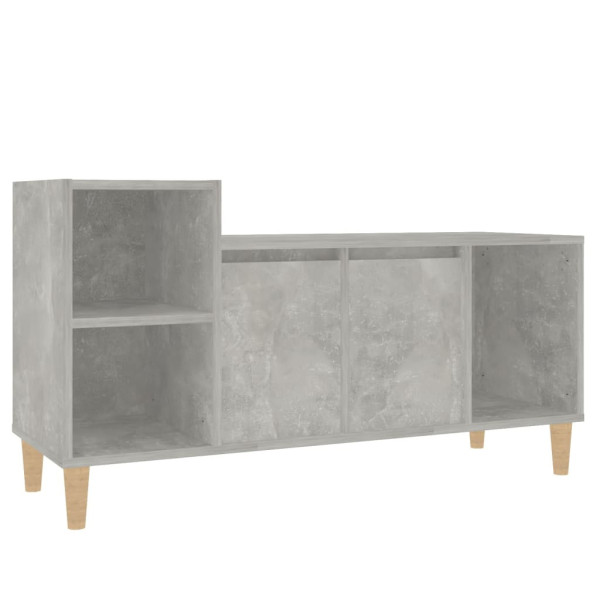 Szafka pod Telewizor Rtv Szary Mat Drzwiczki Nowoczesny 100x35x55cm 762187
