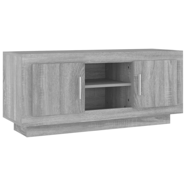 Szafka pod Telewizor Rtv Szary Mat Nowoczesny Salon 102x35x45cm 762222