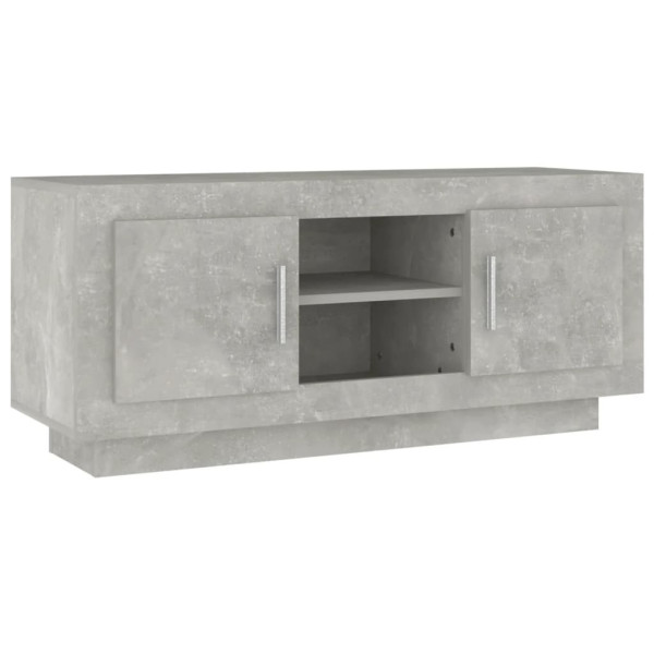 Szafka pod Telewizor Rtv Szary Mat Nowoczesny Salon 102x35x45cm 762210